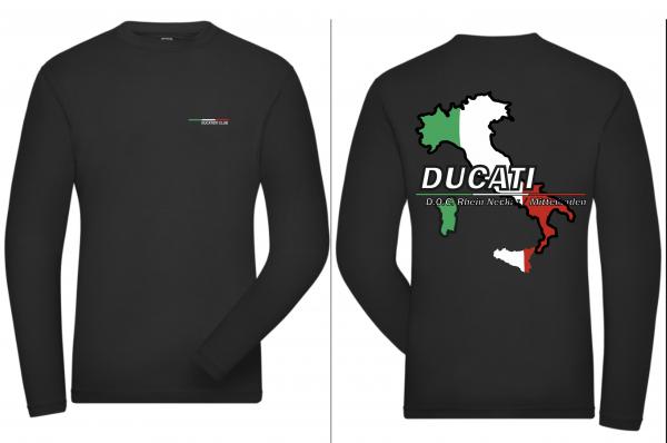 Longsleeve T Ducati Rhein Neckar